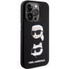 Karl Lagerfeld KLHCP15LSDHKCNK iPhone 15 Pro  6.1 czarny/black Silicone Karl&Choupette Head